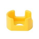 Защитный кожух для кнопки аварийного останова 60мм, желтый фото