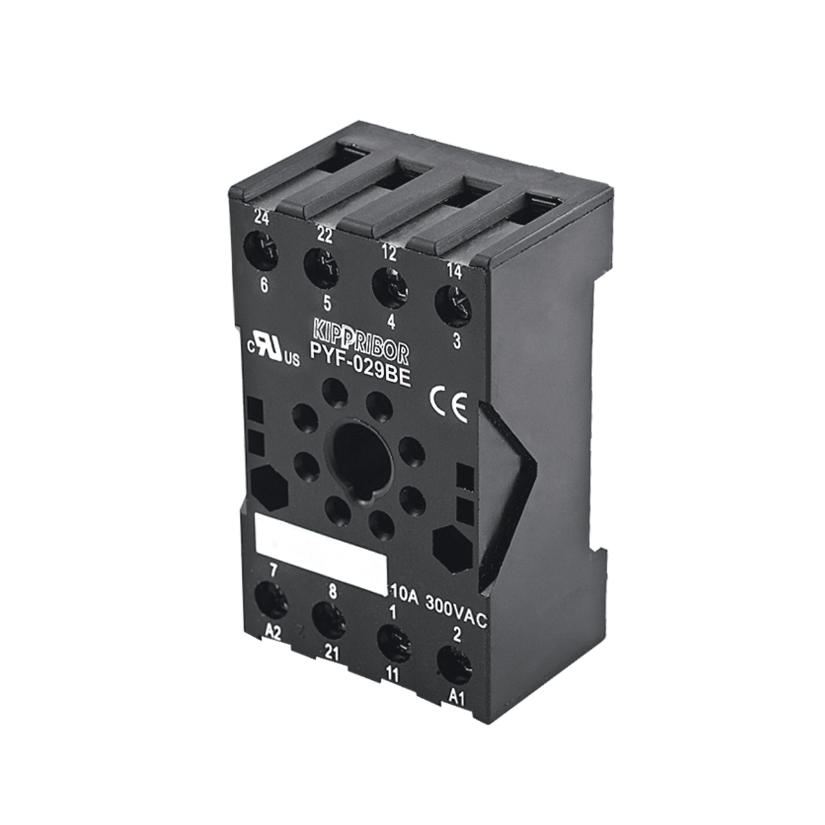 Монтажные колодки KIPPRIBOR PYF-029BE и PYF-039BE (для 2- и 3-контактных промежуточных реле серии RS) ОВЕН PYF-039BE/M фото