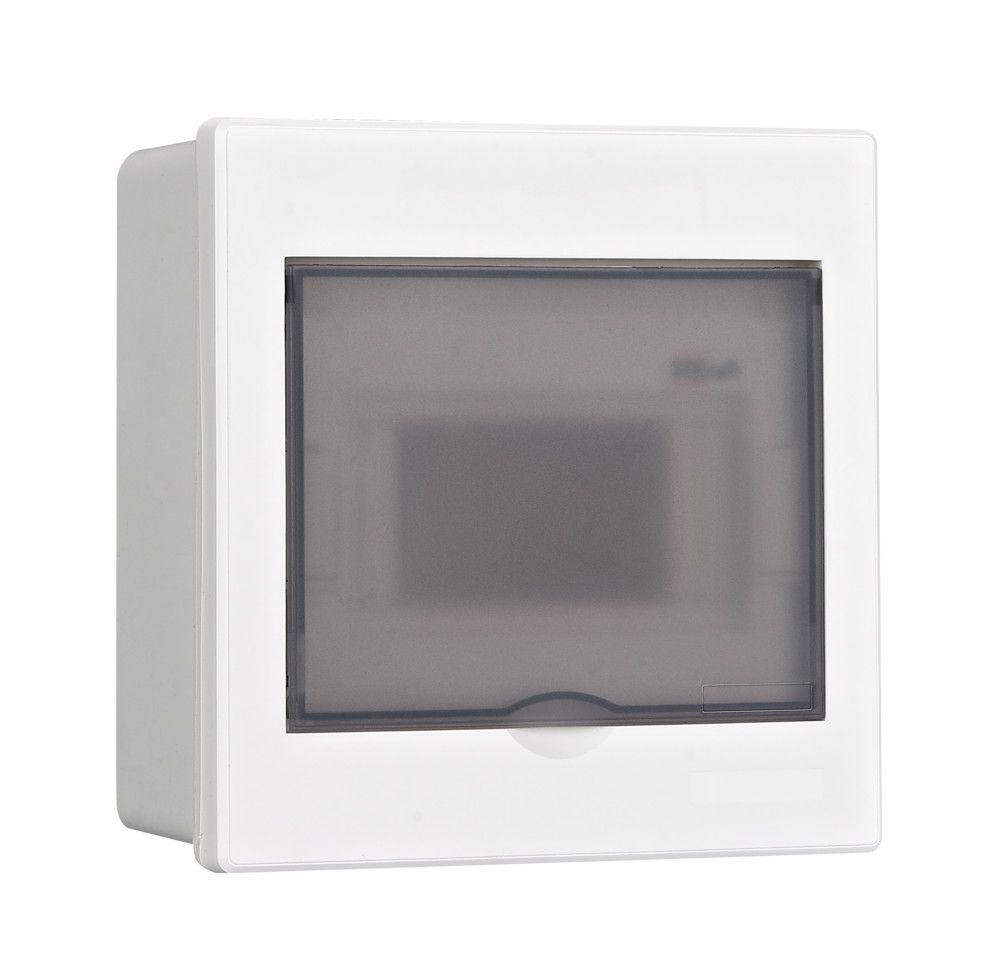 Корпус пласт. встраиваемый прозр. дв. 1 ряд 6 мод. IP41 ЩРВ-П фото