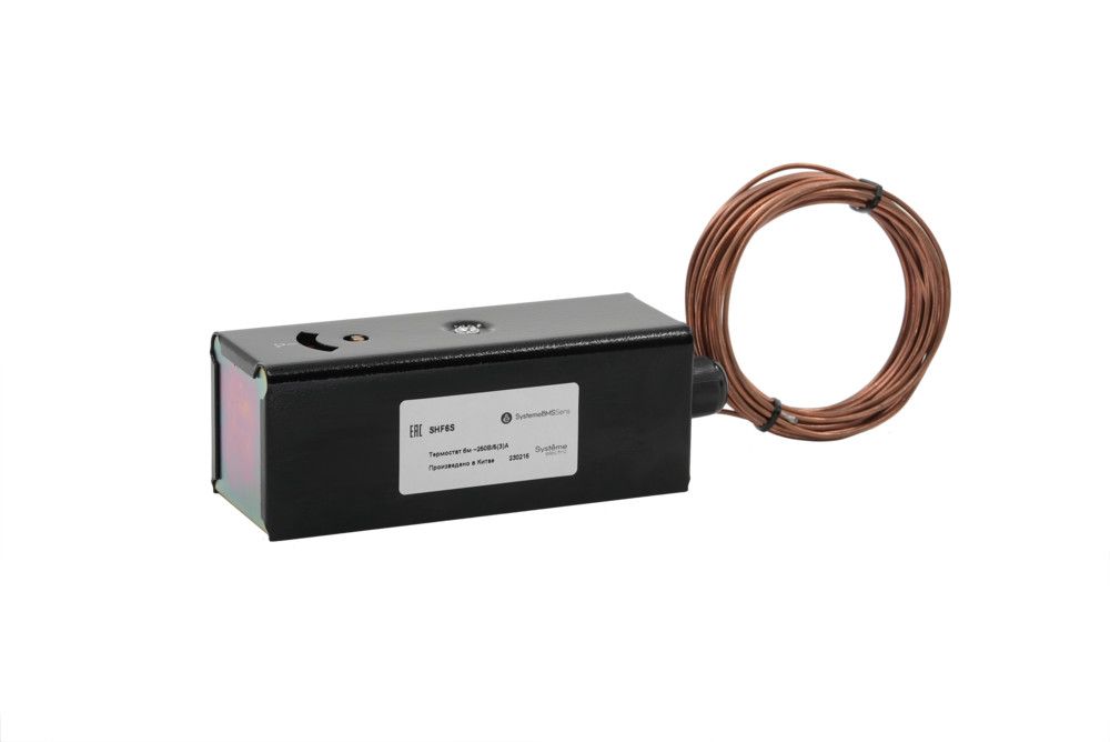 Термостат защиты от замораживания, +1,0…7,5°С, автом.сброс, 6м DOFC/~250В/5(3)А фото