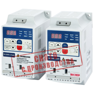 Преобразователь частоты Веспер Е3-8100-001Н 0,75 кВт 380В