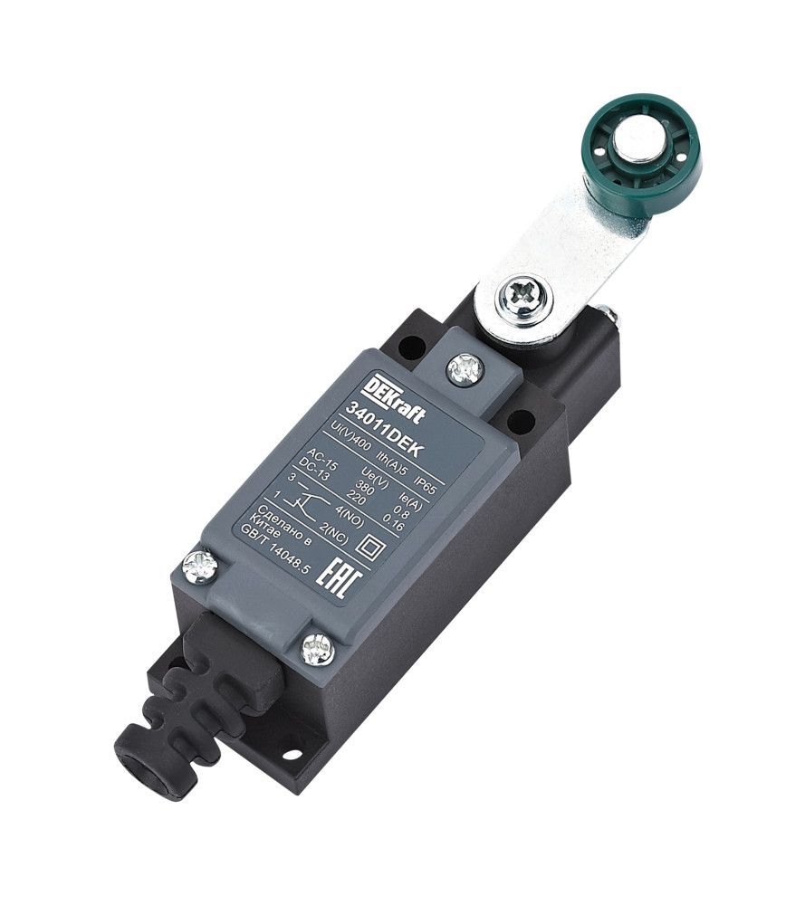 Концевой вык. пласт. 1НО1НЗ Роликовый рычаг из термопласта фото