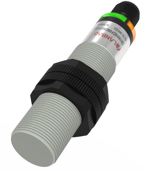 Емкостной датчик LANBAO CR18XSCF08DPRY-E2 фото