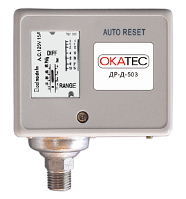 Датчик-реле избыточного давления OKATEC ДР-Д-503