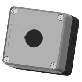 Корпус кнопочного поста, 1 место, серый, IP54 Meyertec MTB2-PE1