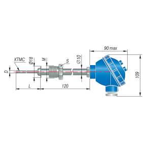 Термопара Овен ДТПN285Е-0918.630.1,0.И.ЕХI-Т6 [10Н]