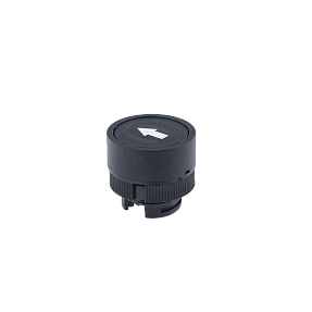 Головка кнопки черный "стрелка вверх", пластик Meyertec MTB2-EA335