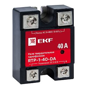 Реле твердотельное однофазное RTP-40-DA EKF PROxima