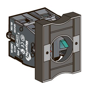 Основание с 2 блок-контактами MeyerTec MTB2-EZ15