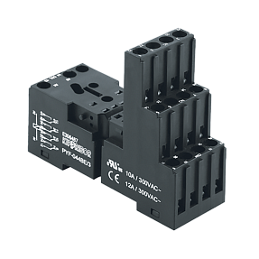 Монтажные колодки KIPPRIBOR PYF-044BE, PYF-144BE (для 4-контактных промежуточных реле серии RP) ОВЕН PYF-044BE/3WH
