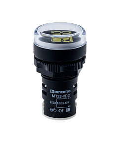 Индикатор напряжения, 5-60V DC, белый Meyertec MT22-VDC1