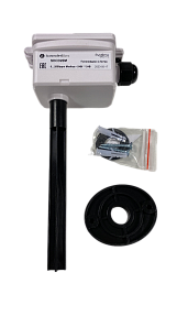 Датчик CO₂ канальный, RS485 Modbus 145мм ~15…24В/=15…24В
