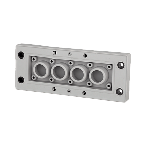 Пластина для ввода кабеля 10 х (3.2-6.5) 4 х (16-22) Meyertec MTC-DPZ2414