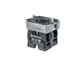 Основание с блок-контактом 2NC, металл Meyertec MTB2-BZ14