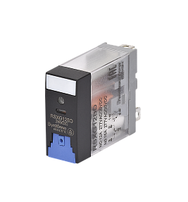 Реле 12A 1CO 24VDC тест кнопка LED