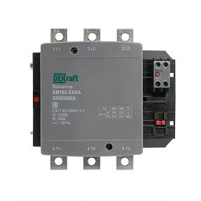 Контактор 330А 110В АС3 АС4 1НО+1НЗ КМ-102
