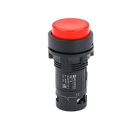 Кнопка красная выступающая с подсветкой, 1NС, 24V AC/DC, IP54, пластик Meyertec MTB7-EW34621
