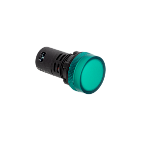 Сигнальная LED лампа, зеленый, 220V AC/DC IP65 Meyertec MT22-SA33