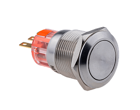 Кнопка IP67, без подсветки, с возвратом, 1NO+1NC Meyertec MT67-R11