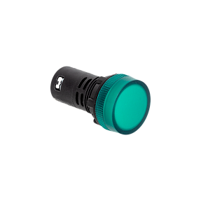 Сигнальная LED лампа, зеленый, 24V AC/DC IP65 Meyertec MT22-SA13