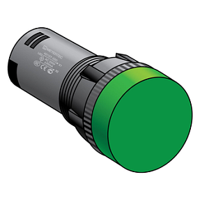 Сигнальная лампа 16мм, зеленый, 24V AC/DC Meyertec MT16-D13