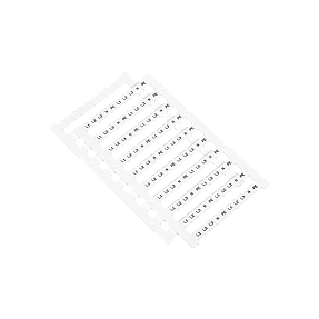 Маркировка пружинных клемм 2.5мм², L1, L2, L3, N, PE (уп. 100 шт.) Meyertec MTS-2.5ML