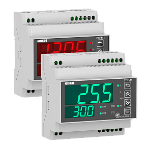 Измеритель-регулятор двухканальный с RS-485 ОВЕН 2ТРМ1-Д.У2.РР.RS