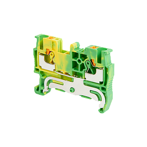 Клемма push-in "Земля", 2.5 мм² Meyertec MTP-2.5PE