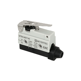Выключатель концевой, IP54, рычаг нажимной укороченный Meyertec MTB4-MS7140