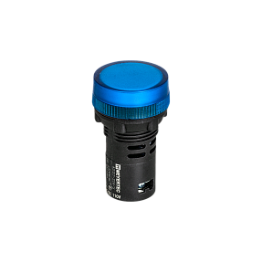 Сигнальная LED лампа, синий, 110V AC/DC IP65 Meyertec MT22-SA26