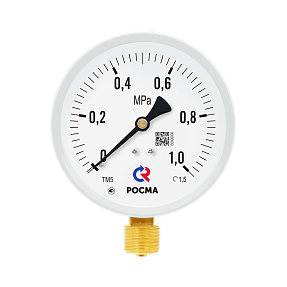 Манометр Росма ТМ-510Р.00(0-6MPa)M20x1,5.1,5.М2