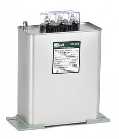 Косинусный конденсатор трехфазный 400В, 30кВАр серии КС-102 Dekraft