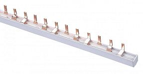 Шина соединительная 3P 75А 1 м. 18х3 контактов ШС-101