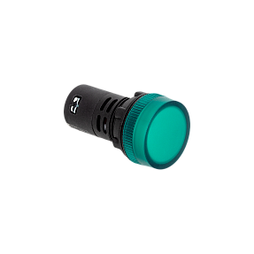 Сигнальная LED лампа, зеленый, 220V AC IP65 Meyertec MT22-SA63