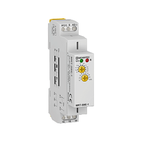 Реле времени с задержкой на выключение, 1хSPDT, 12…240V AC/DC Meyertec MRT-SBE-1