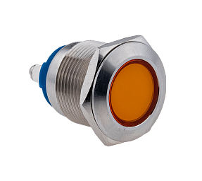 Сигнальная лампа желтая, 220В AC, IP67 Meyertec MT67-LED220Y