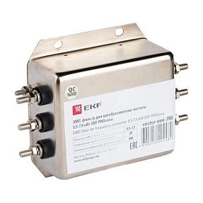 ЭМС-фильтры EKF для преобразователя частоты 0,75-1,5 кВт
