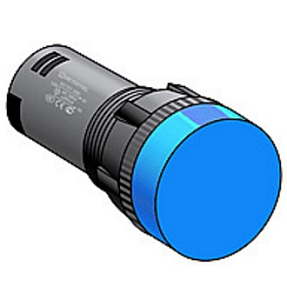 Сигнальная лампа 16мм, синий, 220V AC Meyertec MT16-D66