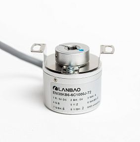 Инкрементальный энкодер LANBAO ENI38KB6-3N2000HD-T