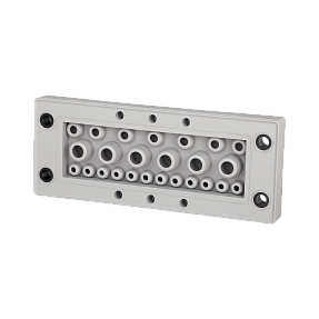 Пластина для ввода кабеля 12 х (3.2-6.5) 7 х (4.8-9.7) 6 х (7.5-12) Meyertec MTC-DPZ2425