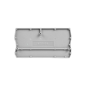 Заглушка для одноуровневых клемм push-in, 4 мм², серая (уп. 20 шт.) Meyertec MTP-P4