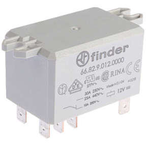 Электромагнитное реле FINDER 66.82.9.012.0000