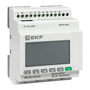 Программируемое реле EKF PRL100-12-R-AC