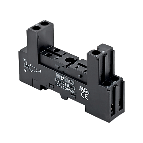 Монтажные колодки KIPPRIBOR PYF-012BE, PYF-022BE, PYF-112BE, PYF-122BE (для 1- и 2-контактных промежуточных реле серии MR) ОВЕН PYF-012BE/3