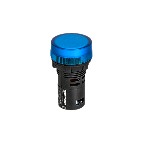 Сигнальная LED лампа, синий, 220V AC IP65 Meyertec MT22-SA66