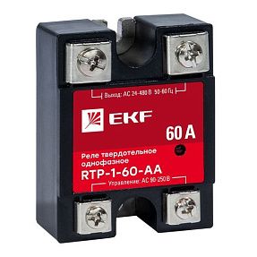 Реле твердотельное однофазное RTP-60-AA EKF PROxima