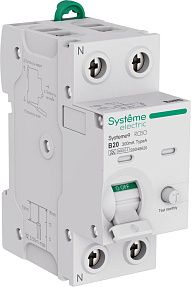 Systeme9 Авт. выкл. диф. тока (АВДТ) 1P+N B 20A 6kA 300мА Тип-A 230В