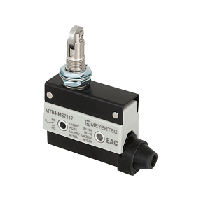 Выключатель концевой, IP54, поперечный нажимной ролик Meyertec MTB4-MS7112