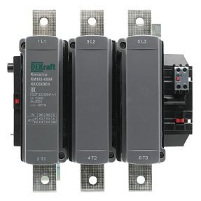 Контактор 800А 110В АС3 АС4 1НО+1НЗ КМ-102