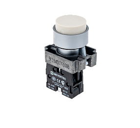 Кнопка выступающая, белая 1NO Meyertec MTB2-BLZ111